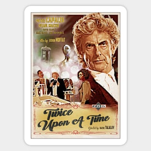 Twice Upon a Time Lord Sticker